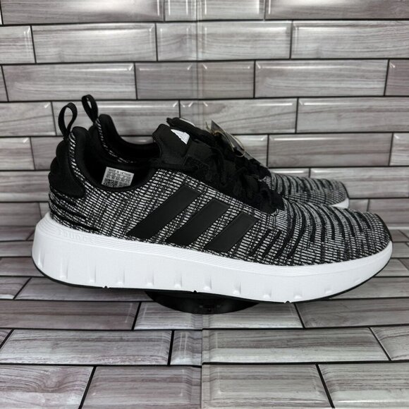 Adidas Men's Grey/Black Swift Run 23 Running Sneakers Shoe Size 10.5-NEW - Picture 1 of 8
